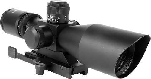 Aim Sports JTSDP3940G Tactical Compact 3-9X 40mm Obj 37.5-12.4ft@100yds Black P4