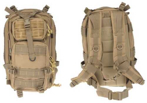 Drago Gear 14301Tn Tracker Backpack 600 Denier Polyester Tan