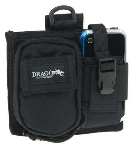 Drago Gear 16303Bl Recon Camera Utility Phone & Case 600 Denier Polyester Black