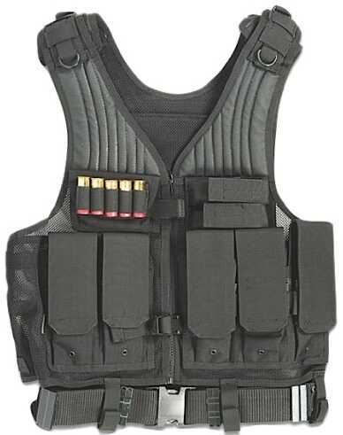 Drago Gear First Strike Vest Tactical Black Mesh Net