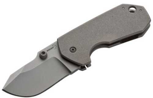 Boker 01Bo621 Albatros Folder Vg-10 Drop Point Blade Titanium