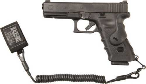 Blackhawk 90TPL2BK Tactical Pistol Lanyard with Swivel Coiled Wire