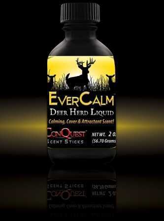 Conquest Scents 1207 Ever Calm Liquid Deer Herd Bottle 2.5 Oz