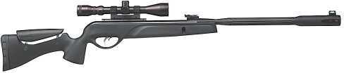 Gamo 611009654 Whisper Fusion Air Rifle .177 Break Barrel Black W/Scope