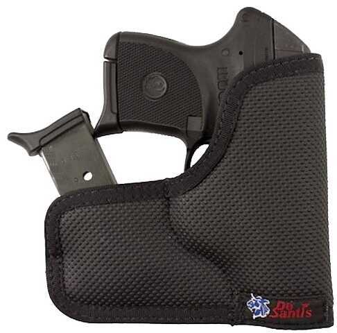 Desantis Gunhide M33BJG3ZO Ammo Nemesis Pocket Kel-Tec P-3AT/P32 Rubberized Fabric Black