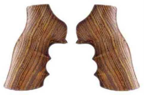 Hogue 80800 Fancy Hardwood with Finger Grooves Grip Ruger GP100/Super Redhawk Cocobolo Brown