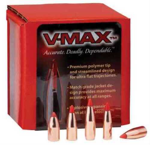 Hornady Rifle Bullet 22 Caliber 50 Grain V-Max Moly 100/Box Md: 22613