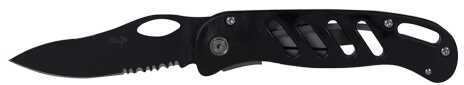 Knives Of Alaska 0795FG Blaze Folder Serrated Micarta Blue/Blk