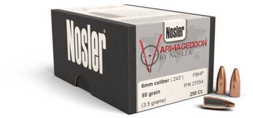 Nosler 27054 Varmageddon 6mm/243 Winchester 55 Grains 250 Per Box