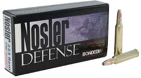 223 Rem 64 Grain Soft Point 20 Rounds Nosler Ammunition 223 Remington