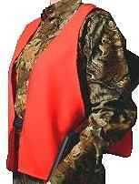 HSP Quiet Vest Blaze Orange OSFA