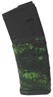 Matrix Diversified Ind MAGP17ZG Magpul PMAG AR-15 223 Remington/5.56 NATO 30 Round Polymer Proveil Reaper Z Green Finish