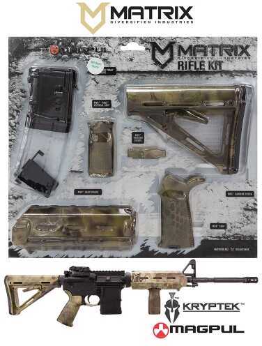 MDI MAGCOM61-Km Magpul Kit 10Rd AR-15 Poly Kryptek Mandrake