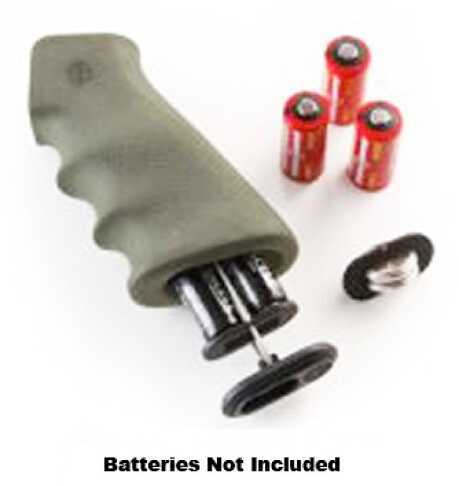Hogue 15011 AR-15 Rubber Grip W/ Storage Kit Matte OD Green