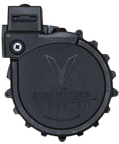 Adaptive Tactical Sidewinder Venom Drum Mag 12 Gauge - 2.75" 10Rd Black Composite