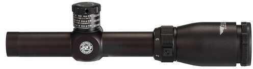 Bsa TW22314X24CP Tact Weapon 1-4X24mmObj 32-6ft@100 yds FOV 1" Dia Mil-Dot Black