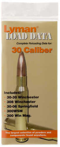 Lyman Load Data Book 30 Caliber