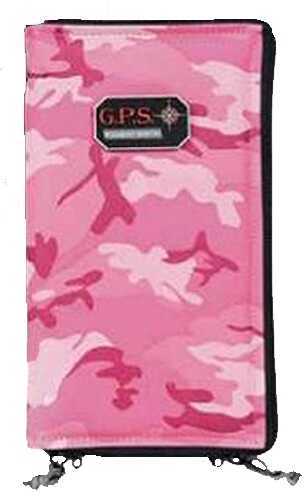 G*Outdoors Pistol Sleeve Large 6.75"X12"X5" Lockable Pink 1265PSPK