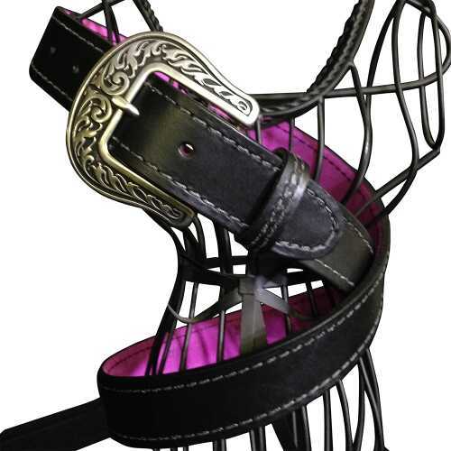 Flashbang Holster Miss Be Havin Belt Black Leather Large MissBeHAVINL