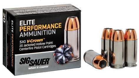 357 Sig 125 Grain Hollow Point 20 Rounds Sauer Ammunition