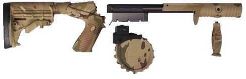 Adaptive Tactical Shotgun Conversion Kit 03023 Sidewinder Venom 12 Gauge - 2.75" 10 Rd MultiCam