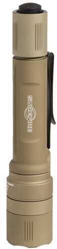 Surefire Eb2CATN Eb2 Backup Led 5/500 Lumens Cr123A (2) Click Switch Alum Tan