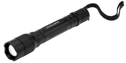 Cyclops CYCTF200 Tactical Flashlight Dual Mode 200 Lumens AAA (2) Black