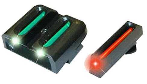 Truglo TG131G3 Brite Site for Glock 42/43 Fiber Optic Red Front Green Rear 3 Dot Set