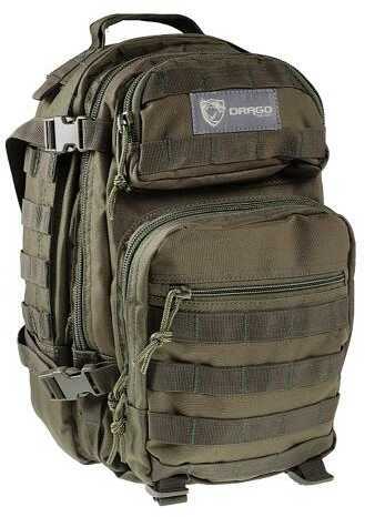 Drago Gear Scout Backpack Tactical 600D Polyester 16"X10"X10 Green