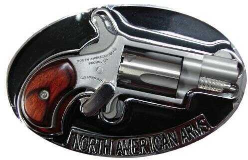 North American Arms LR Oval Ornate Belt Buckle BBO-L BBO-L