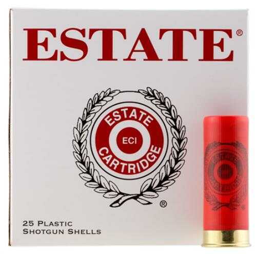 12 Gauge 2-3/4" Lead #8  1-1/8 oz 25 Rounds Estate Shotgun Ammunition