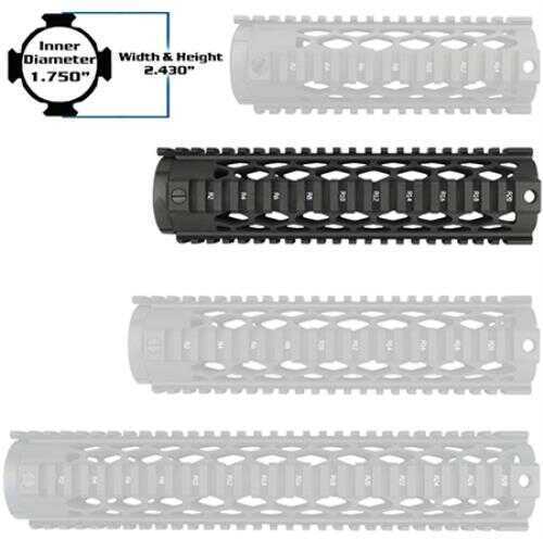 Yankee Hill 9633DX Diamond Series Forearm 9.3" AR-15 Aluminum Black
