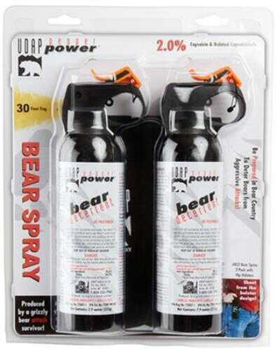 UDAP Bear Spray Pepper 7.9Oz Holster Bs2