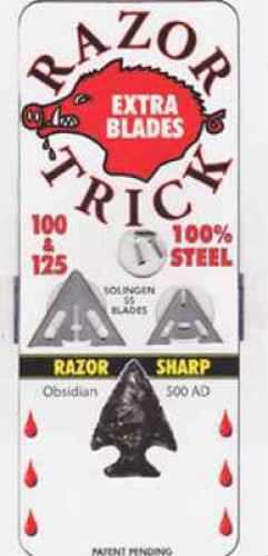 Slick Trick Broadhead Blades RazorTrick 100/125 Grain Size 100Gr/125Gr