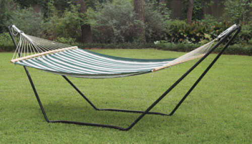 Hammock Stand 136" X 40" 45" - 1-1/4" Tubular Steel 2 Plated "S" Hooks Accommodates Most Hammocks Easy To Set-Up