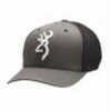 Browning COLSTRIP Cap Mesh Back Gray S/M