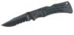 KA-BAR Knives Mule Folder Clip SERR 3-7/8 -Poly Blk C