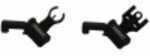 Troy Industries Offset Sight Set, HK Front and Round Rear -BLK SSIG-45S-HRBT-00