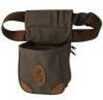 Browning 121388692 Lona Shell Pouch Canvas/Leather Flint/Brown