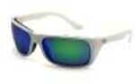 Venture Gear Vallejo White Frame Green Polarized Lens