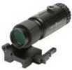 Sightmark T-5 Magnifier With LQD Flip To Side Mount 5X 23mm Obj 29.6 ft @ 10- yds FOV Black Matte