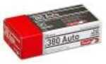 380 ACP 95 Grain Full Metal Jacket 50 Rounds Aguila Ammunition