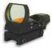 NCStar D4B Reflex Optic 1x 24x34mm 3 MOA Illuminated 4 Pattern Red CR2032 Lithium Black Anodized