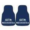 FanMats 2 Piece Carpet Car Mat Set Nfl - Seattle Seahawks