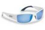 Flying Fisherman Sunglasses Polaroid-Razor Matte Wht/Blue Model: 7717WSB