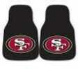 FanMats 2 Piece Carpet Car Mat Set Nfl - San Francisco 49ers