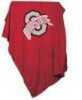 Logo Chair Ohio State Sweatshirt Blanket