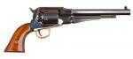 Cimarron 1858 Remington Army Percussion Revolver .44 Cal 8" Barrel Color Case Hardened 2-Piece Walnut Grip Standard Blue