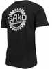 Sako T-Shirt W/Old SKOOL Logo Large Army Black