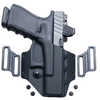 Crucial Concealment Covert OWB Outside Waistband Holster Right Hand Kydex Black Fits Glock 17 1000